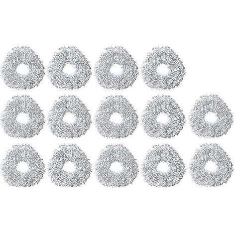Set mit 14 wiederverwendbaren Wischmopp-Pads für den Narwal T10 Saugroboter, Mikrofaser-Wischmopps