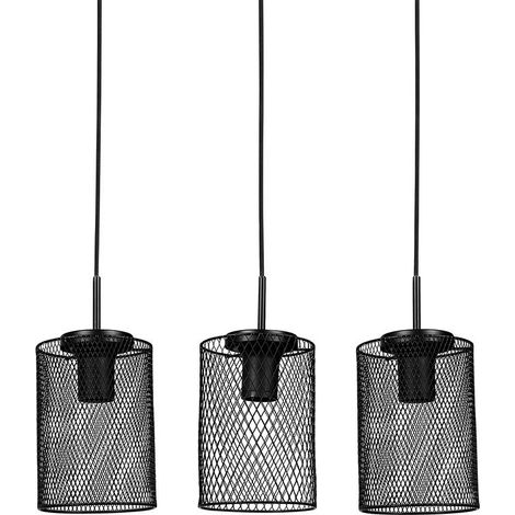 Suspension rampe grillage Ubi noir Ostaria (1/5)