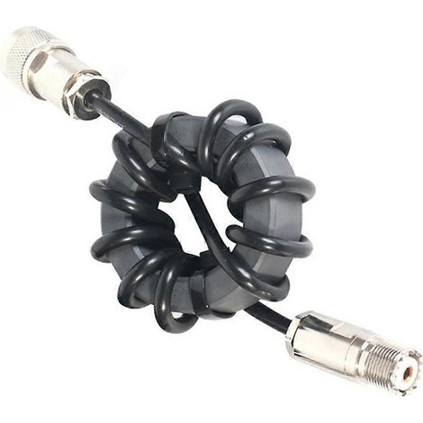 Anneaux magnétiques de self de choc EM-43 1,8-30 MHz, balun 1:1 à mode courant pour radio HF ondes courtes, anti-interférences (1/5)