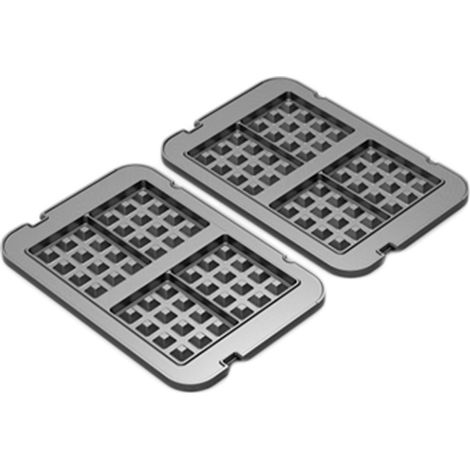 AENO AEGWP1 Placa de gofres 290x234 mm para parrillas EG1/EG5 Negra (1/4)