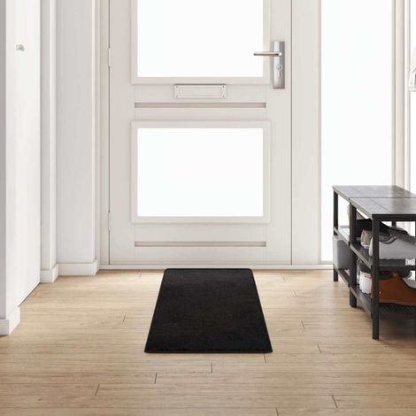 Tappeto nero, 50 x 250 cm, 100% polipropilene, trapuntato. (1/5)
