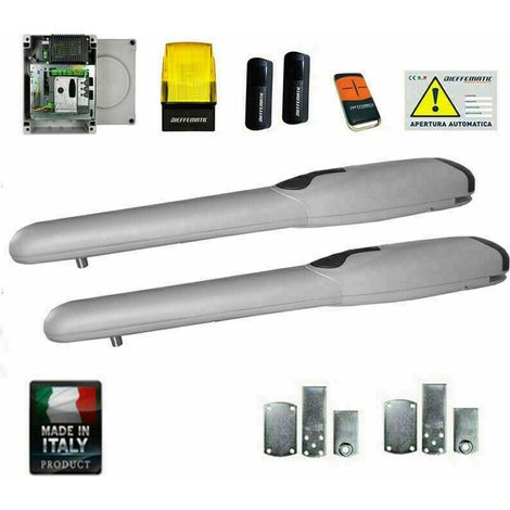 Kit Automazione Cancello Automatico Due Anta Ante Battenti Si Adatta A Rib Bft