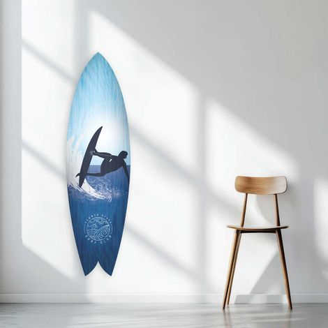 Planche de surf décorative Top turn (1/4)
