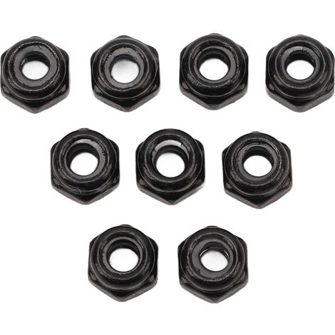 Kit de 40 écrous antivol de roue RC en fer M2.5 hexagonaux pour voiture tout-terrain Traxxas 1/18 (1/5)