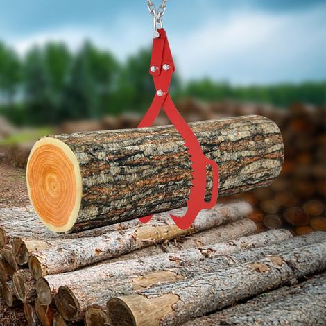 Grappin Forestier Grappins pour Travail Chargement Pinces Forestières Maximale 700kg Oerture Maxmâchoires 53.3cm pour Comme Pince Levage Glisser, pour Foresterie, L'élevage, Construction