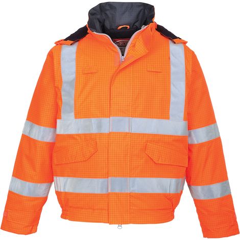 Chaqueta de piloto HV Pluie Bizflame Naranja M