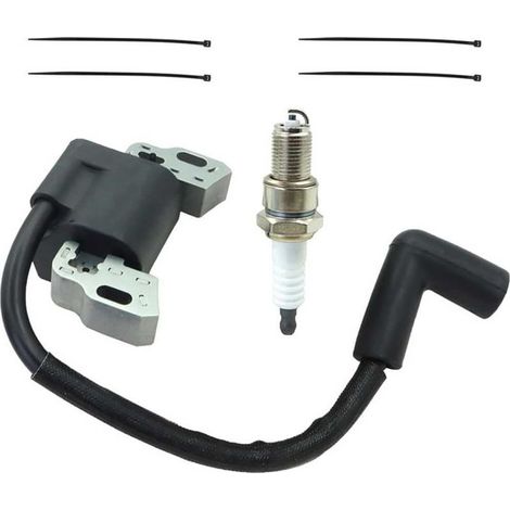 Bobine d'allumage pour tondeuse à gazon 450E 550E 550EX remplace 593872 84005272 798534 799582 08P502 09P602 09P702 Kit de fil d'allumage (1/5)