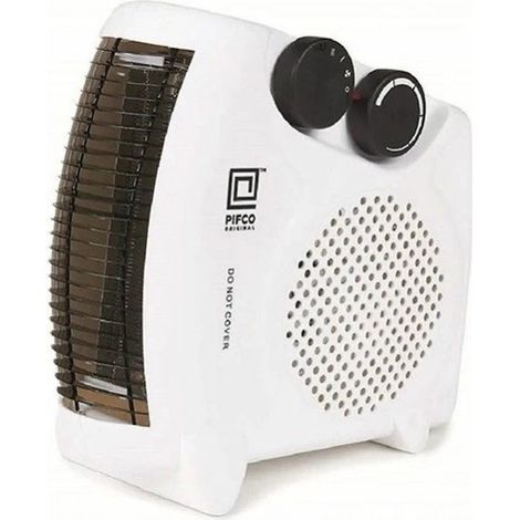 PIFCO Dual Position Fan Heater 2kW White - Model 203830