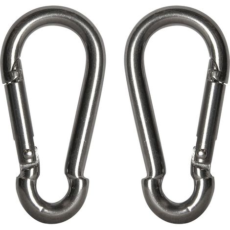 Fire Brigade Snap Hook 6mm Stainless Steel