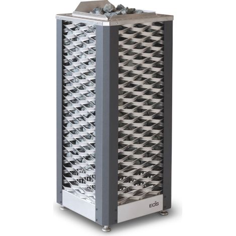 Eos Premium Saunaofen Standofen Saunadome II 9 kW anthrazit perleffekt 94.5603