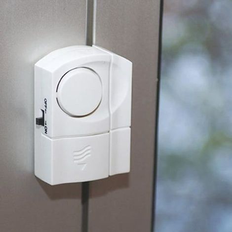 Alarme Sans Fil Porte et Fenêtre - Marque - Modèle - Piles