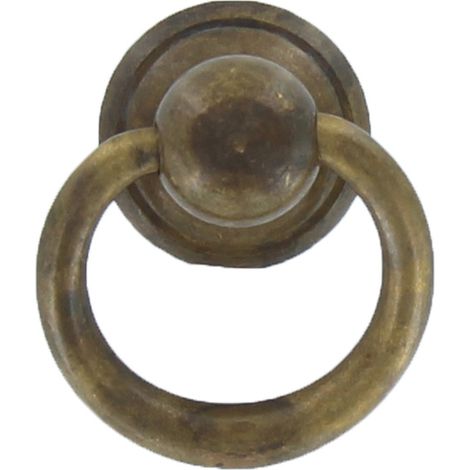 BL MANIGLIA 09202 D 23X28 MM OTTONE ANTICATO 2 PZ- 1,0 blister