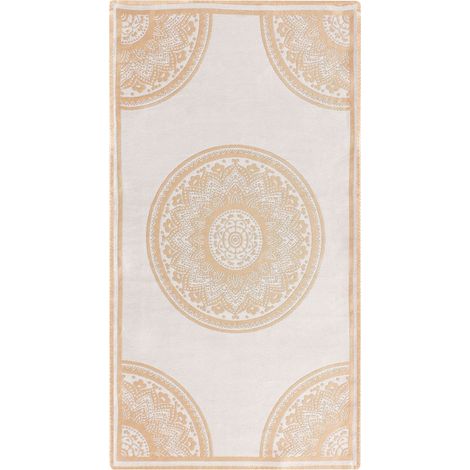 Outdoorteppich HUBLI Beige 80 x 150 cm (1/5)