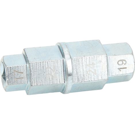 Clé à douille hexagonale pour axe de roue moto, douille de broche avant 17mm 19mm 22mm 24mm, outil de moyeu pour motos et vélos (1/5)