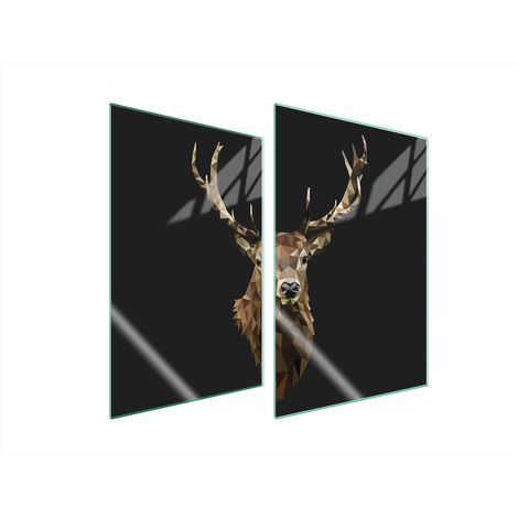 PIASTRA PROTETTIVA IN VETRO PER CUCINA 2x35x52 DEER (1/5)