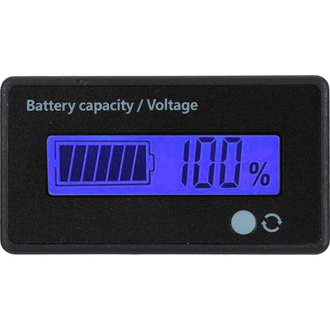 GY-6D PCB HTN Alarme sonore et lumineuse Indicateur de capacité de la batterie 12-84V (lumière bleue) (1/5)