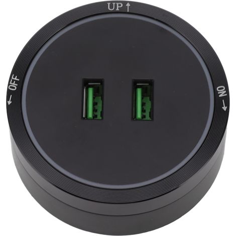 Prise sur rail électrique encastrée surface USB 180 à 250v pour maison cuisine buffet meuble (1/5)