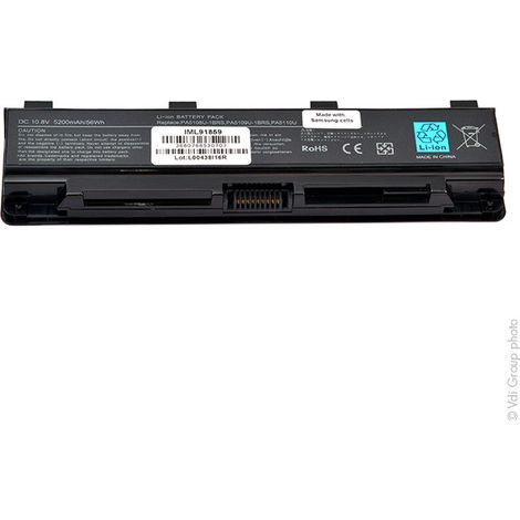 NX - Batterie ordinateur portable grande autonomie 10.8V 5200mAh - PA5108U-1BRS (1/4)