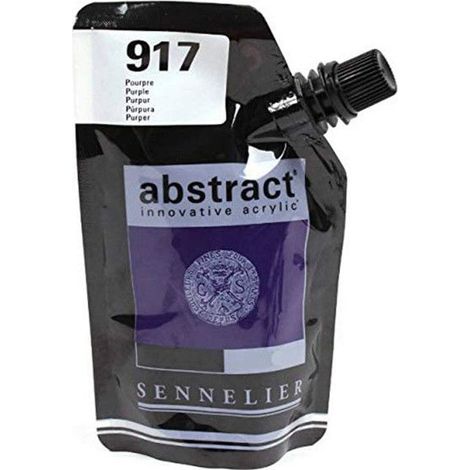 Peinture acrylique en sachet - Pourpre - 500ml - Sennelier (1/2)