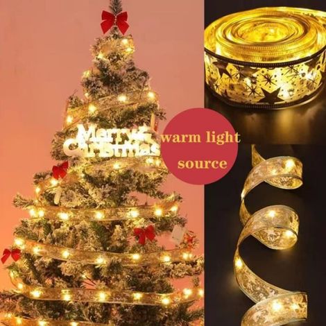 Guirlande Lumineuse - - 5M - 50 LED - Ruban Brillant - Intérieur - Électrique (1/4)