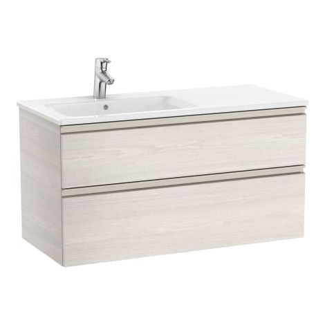 MUEBLE UNIK THE GAP LAV.IZQ.1000X460 LAV.BL DOS CJN.FRESNO NÓRDICO