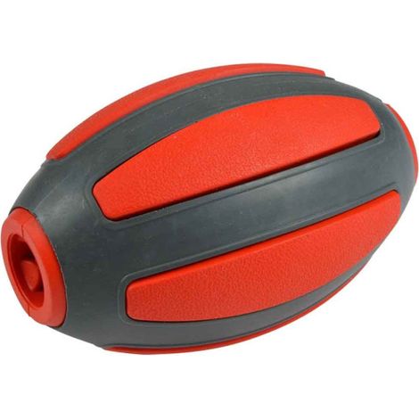 Jouet pour Chien Distributeur "Ovale" 10cm Rouge (1/5)