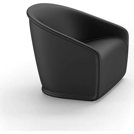 Fauteuil design moderne d'extérieur pour restaurant bar jardin Settembre - Noir