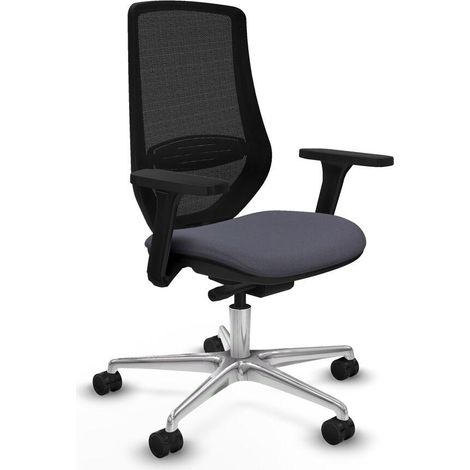 Piqueras y Crespo Mardos chaise bureau gris sombre confortable
