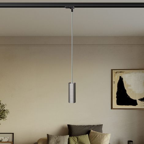 Creative Cables – Pendelleuchte mit Schirm für Schienen, Fassung E14 – Leuchtmittel nicht enthalten