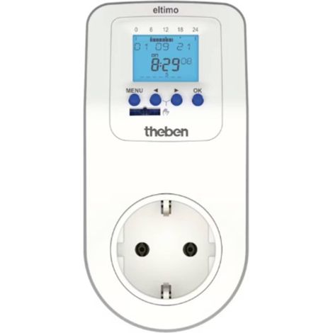 Theben 0200130 Temporizzatore digitale Settimanale 2600 W Display illuminato, Funzione timer, Funzione di programmazion (1/3)