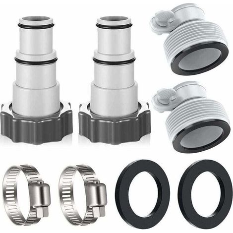 Nettoyeur de fond de piscine, Aspirateur de piscine, Piscine, Aspirateur de piscine, 32 à 38, Adaptateur pour piscine Intex, Kit adaptateur de tuyau de piscine, Accessoires de piscine, Buse de tuyau-C (1/4)