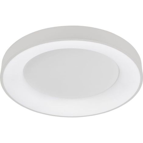 Italux Giulia - Moderne LED Flush Deckenleuchte Weiß, Warmweiß 3000K 2750lm