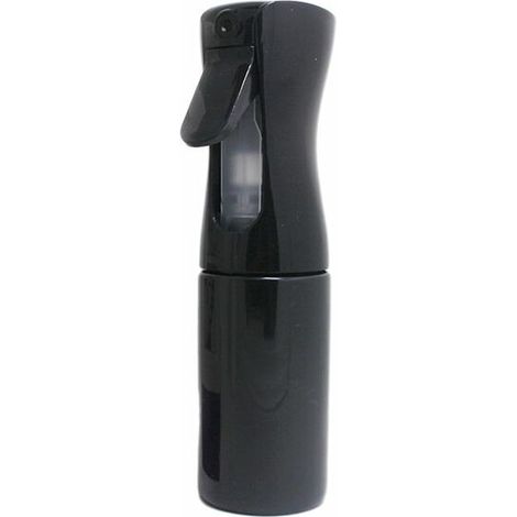 Bouteille de pulvérisation continue vide pulvérisateur rechargeable d'eau coiffure arrosage plantes bouteille de brume Ultra Fine noir (1/3)