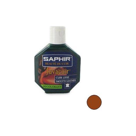 Recolorant Juvacuir cuir lisse marron clair 75ml Saphir