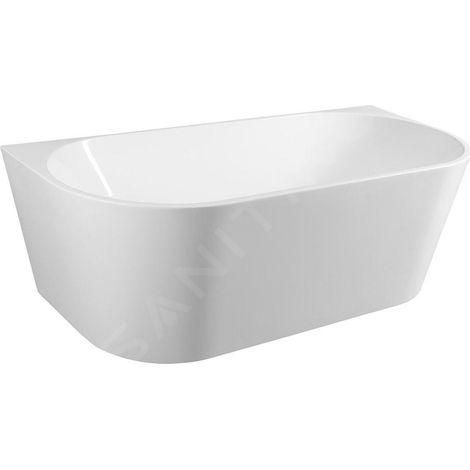 Aqualine - Baignoire autoportante Tajo 170x80 cm, blanc E1980 (1/5)