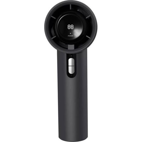 Ventilateur Portable Rechargeable - 100 Vitesses Réglables - Affichage Numérique - USB Rechargeable - 1 Pièce (1/5)