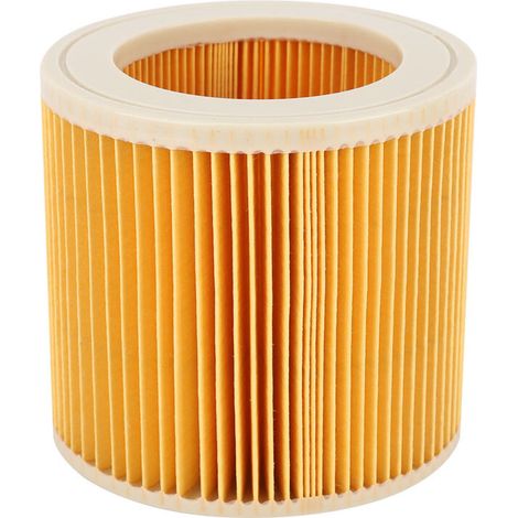Filtre d'Aspirateur, Pièce Filtre à Cartouche pour Aspirateur Karcher A2004 A2054 A2204 A2656 WD2.250 WD3.200 WD3.30 Filtre Poussière, Pollen ou Autres Allergènes (1/5)