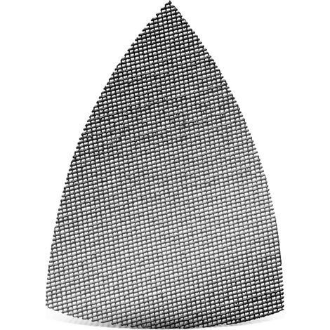MENZER Net Grilles abrasives auto-agrippantes, 150 x 100 mm, p. Ponceuses delta, Carbure de silicium (Lot de 25) G120 (1/5)