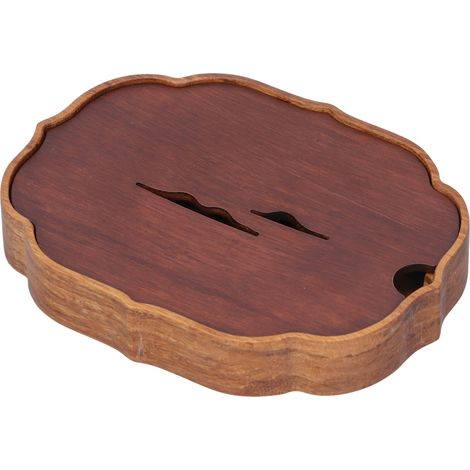 Boîte à thé en bambou de style chinois avec réservoir d'eau pour accessoires de service à thé Kungfu (1/5)