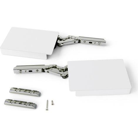 EMUCA Compas pour portes relevables Altius Lift -  Relevable 1100-2900 (M (medium)) -  Acier et plastique -  Blanc