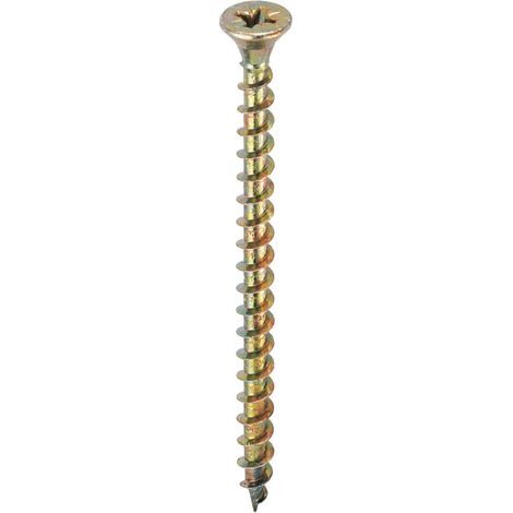 Viti Per Legno Testa Svasata Stella Tropicalizzata mm 6X120 100 PZ tutto Filetto
