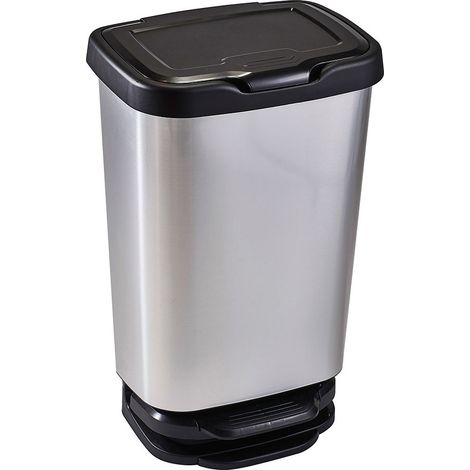 Treteimer 40lt mit gepolstertem Verschluss 63.5x39x29cm mondex