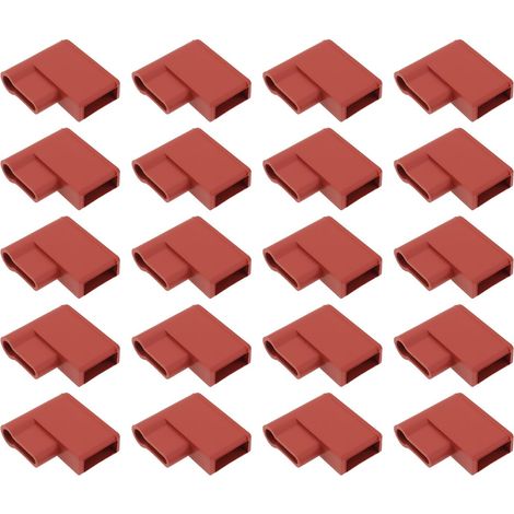 Lot de 50 Manchons de Protection pour Cosses de Câble de 6,3 Mm pour Fours Cuisinières Fours à Pizza Fers à Repasser Et Bouilloires (1/5)