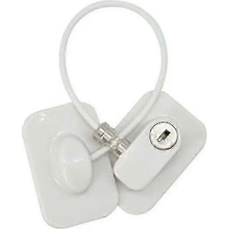Verrou de sécurité pour réfrigérateur avec clés, protection enfant pour portes, fenêtres et tiroirs. (1/3)