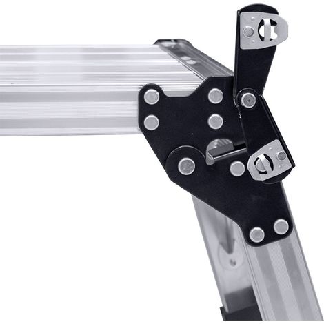 Plate-forme en aluminium 140x30cm – Capacité 100kg – Pour chantiers humides – JBM50913 (1/4)