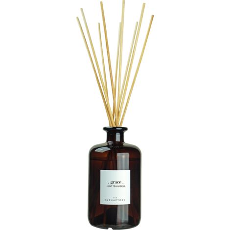 Difusor de aroma the olphactory reed diffuser menta té albahaca 500ml