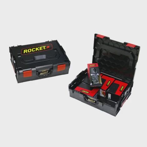 Lot vis à bois ROCKET® tête fraisée à empreinte Torx - Acier zingué (5 boîtes) (1/5)