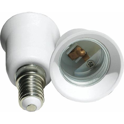 Lampo adattatore da attacco  e14 - e27 max 60w led ade14-e27 (1/2)