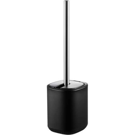 Showerdrape Echo Black Steel Toilet Brush & Holder (1/4)