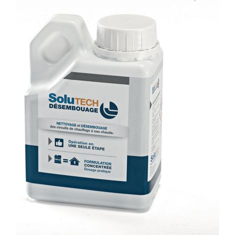 Cillit – Nettoyeur de circuit de chauffage – Dégazeur et désemboueur – 500 ml pour circuits jusqu'à 100 litres – Compatible aluminium